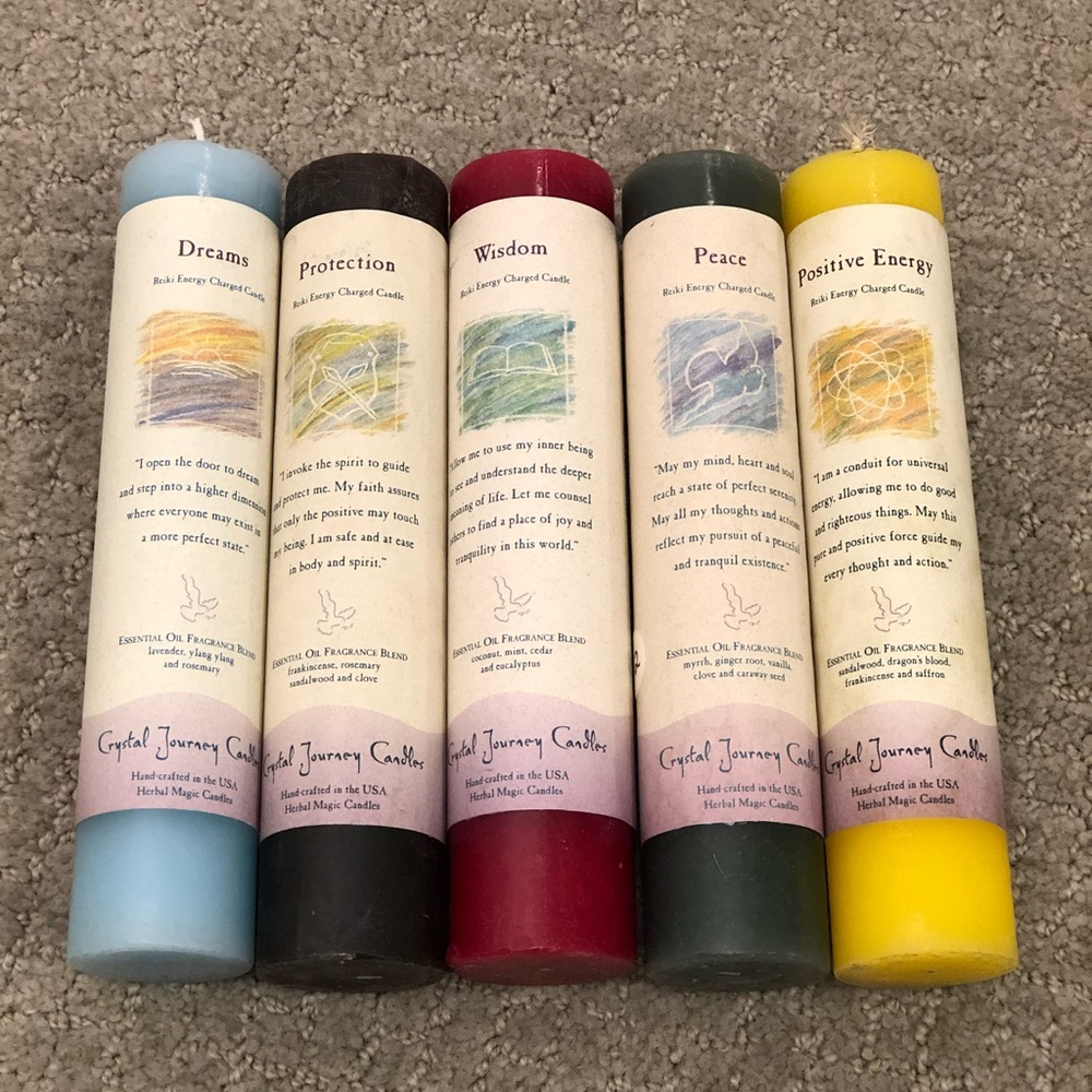 Herbal Magic Candles